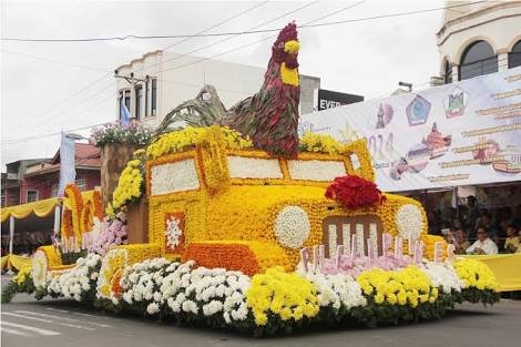 Festival Bunga Tomohon, Tournament of Flowers, Tour Festival Bunga, Paket TIFF dan Bunaken